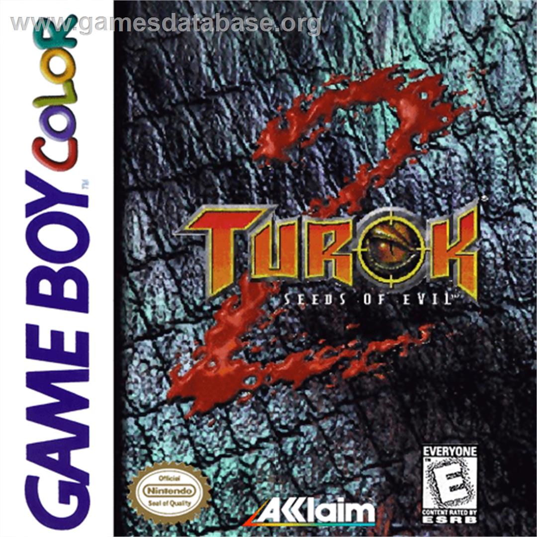 Turok 2: Seeds of Evil - Nintendo Game Boy Color - Artwork - Box