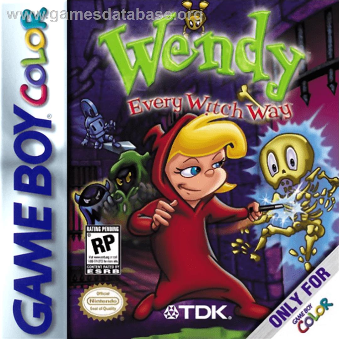 Wendy: Every Witch Way - Nintendo Game Boy Color - Artwork - Box