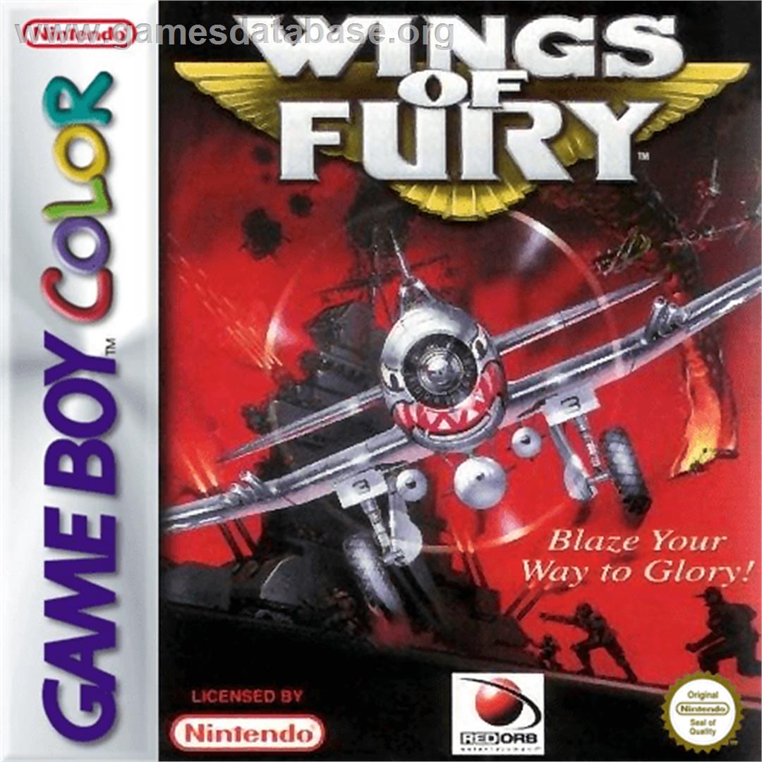 Wings of Fury - Nintendo Game Boy Color - Artwork - Box
