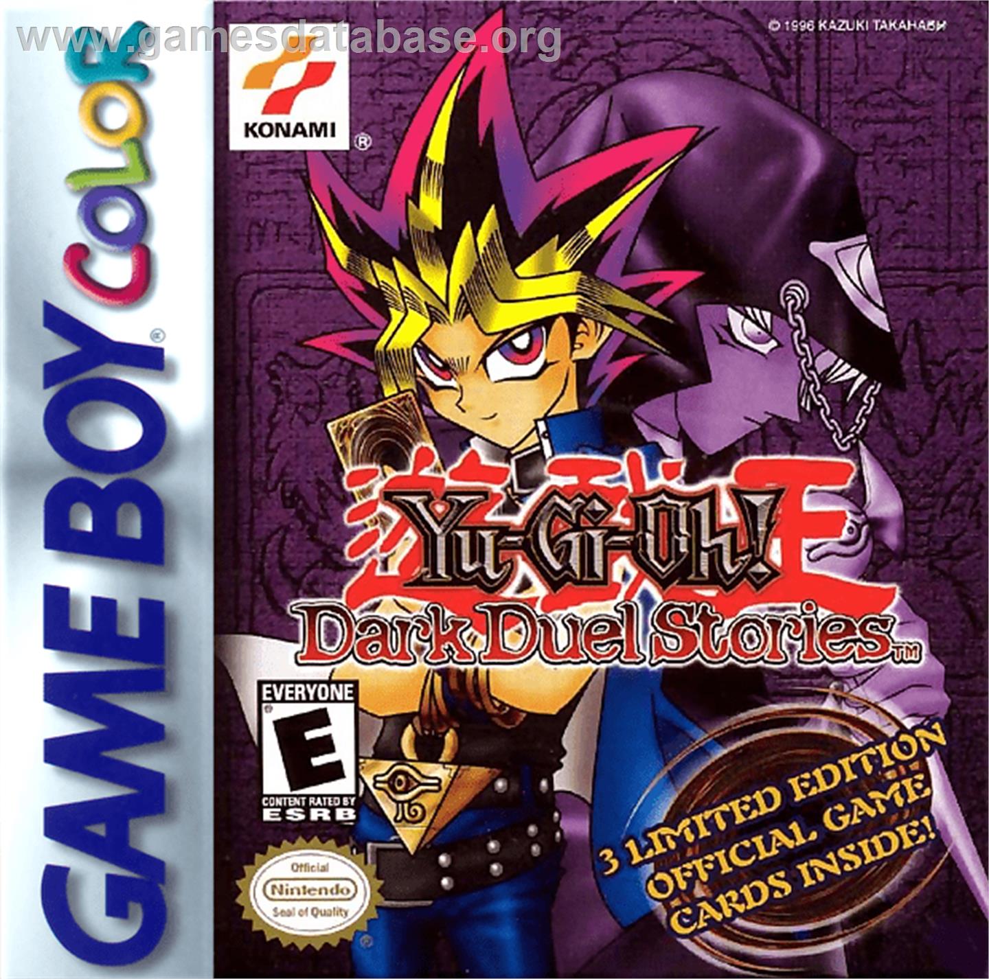 Yu-Gi-Oh! Dark Duel Stories - Nintendo Game Boy Color - Artwork - Box
