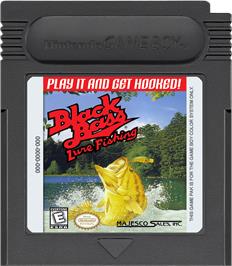 Cartridge artwork for Black Bass - Lure Fishing on the Nintendo Game Boy Color.