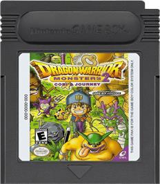 Cartridge artwork for Dragon Warrior Monsters 2: Cobi's Journey on the Nintendo Game Boy Color.