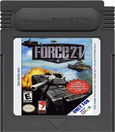 Cartridge artwork for Force 21 on the Nintendo Game Boy Color.