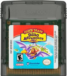 Cartridge artwork for Jump Start: Dino Adventure - Feild Trip on the Nintendo Game Boy Color.