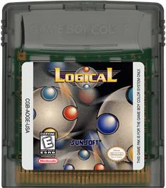 Cartridge artwork for Logical on the Nintendo Game Boy Color.