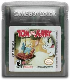 Cartridge artwork for Tom & Jerry: Mousehunt on the Nintendo Game Boy Color.