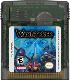 Cartridge artwork for Warlocked on the Nintendo Game Boy Color.