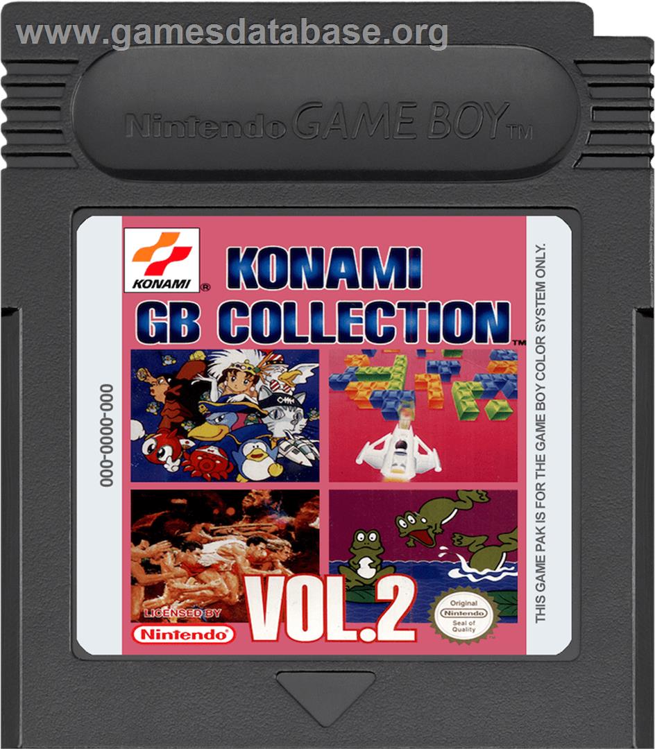 Konami GB Collection Vol. 2 - Nintendo Game Boy Color - Artwork - Cartridge