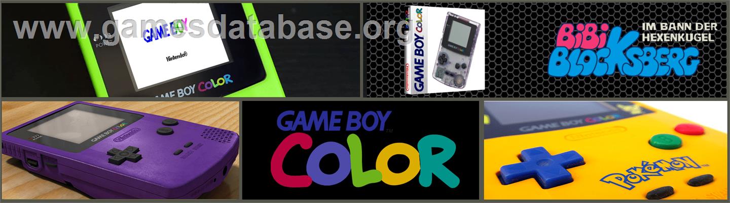 Bibi Blocksberg: Im Bann der Hexenkugel - Nintendo Game Boy Color - Artwork - Marquee