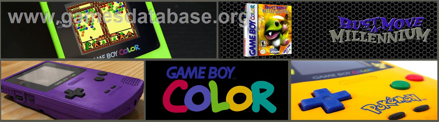 Bust a Move Millennium - Nintendo Game Boy Color - Artwork - Marquee