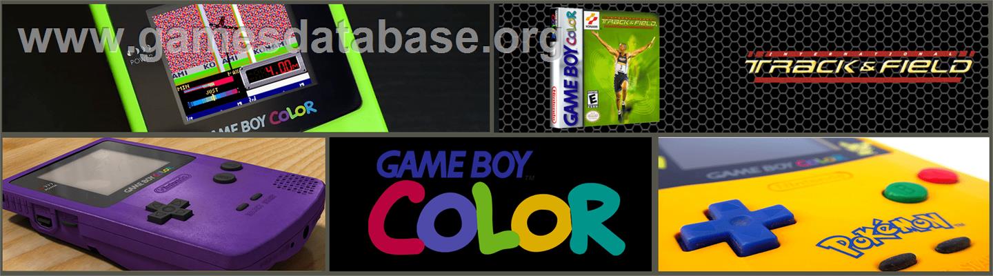 International Track & Field - Nintendo Game Boy Color - Artwork - Marquee