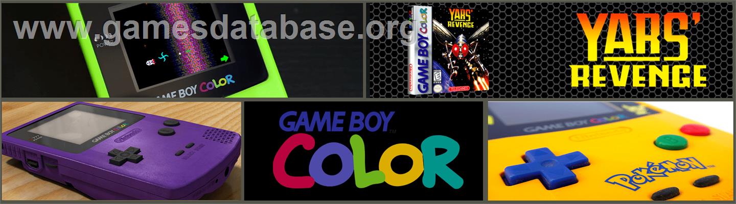 Yars' Revenge - Quotile Ultimatum - Nintendo Game Boy Color - Artwork - Marquee