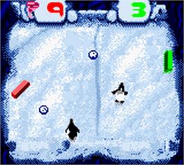 In game image of Pong: The Next Level on the Nintendo Game Boy Color.