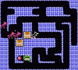 In game image of Quest - Fantasy Challenge on the Nintendo Game Boy Color.