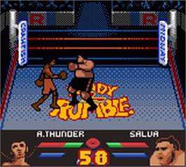 In game image of Ready 2 Rumble Boxing on the Nintendo Game Boy Color.