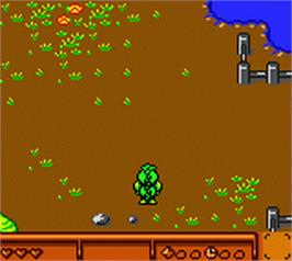 In game image of Tabaluga on the Nintendo Game Boy Color.