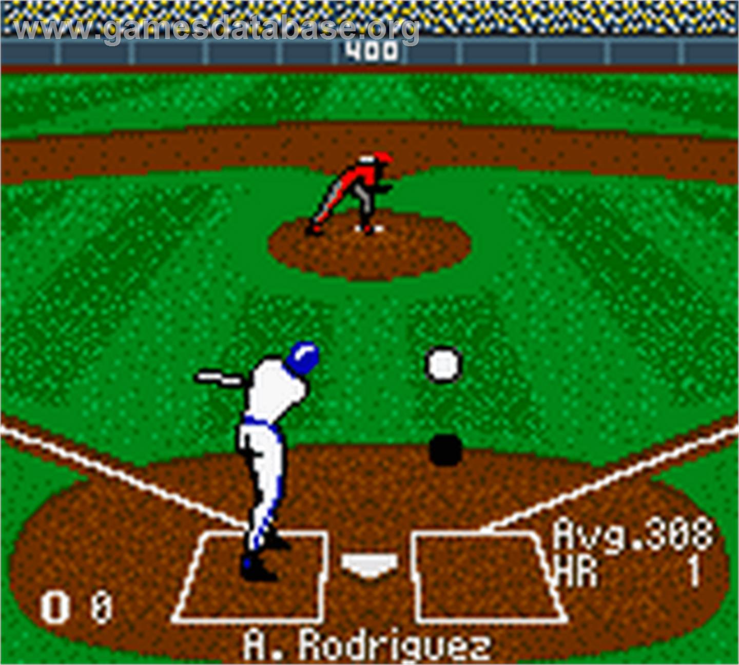 All-Star Baseball 2001 - Nintendo Game Boy Color - Artwork - In Game
