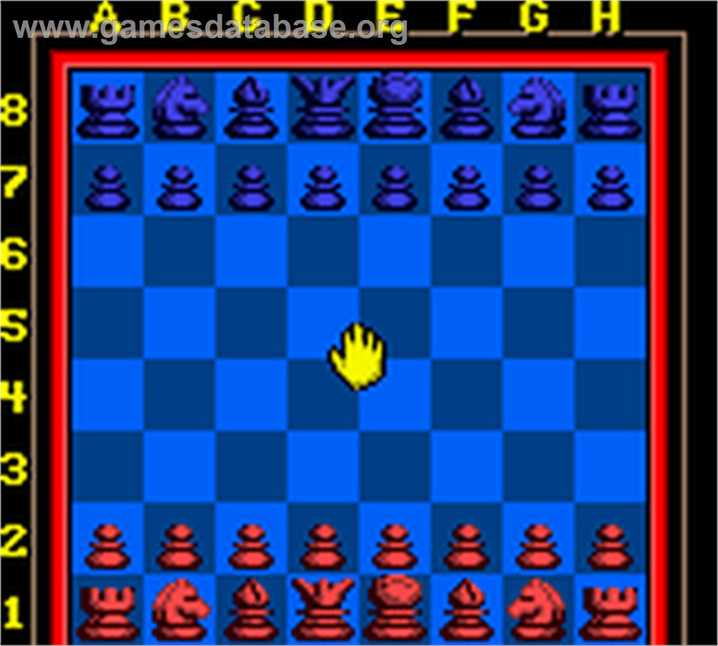 Chessmaster - Nintendo Game Boy Color - Artwork - In Game