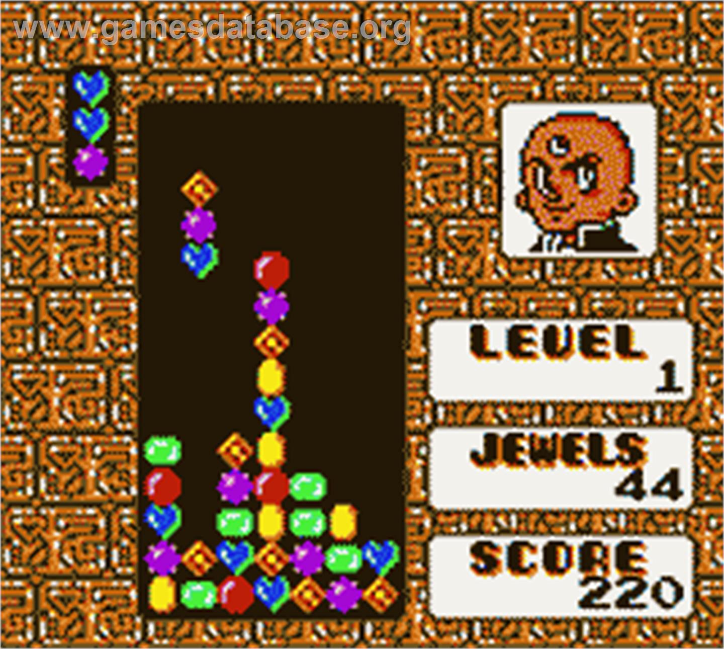 Columns GB: Tezuka Osamu Characters - Nintendo Game Boy Color - Artwork - In Game
