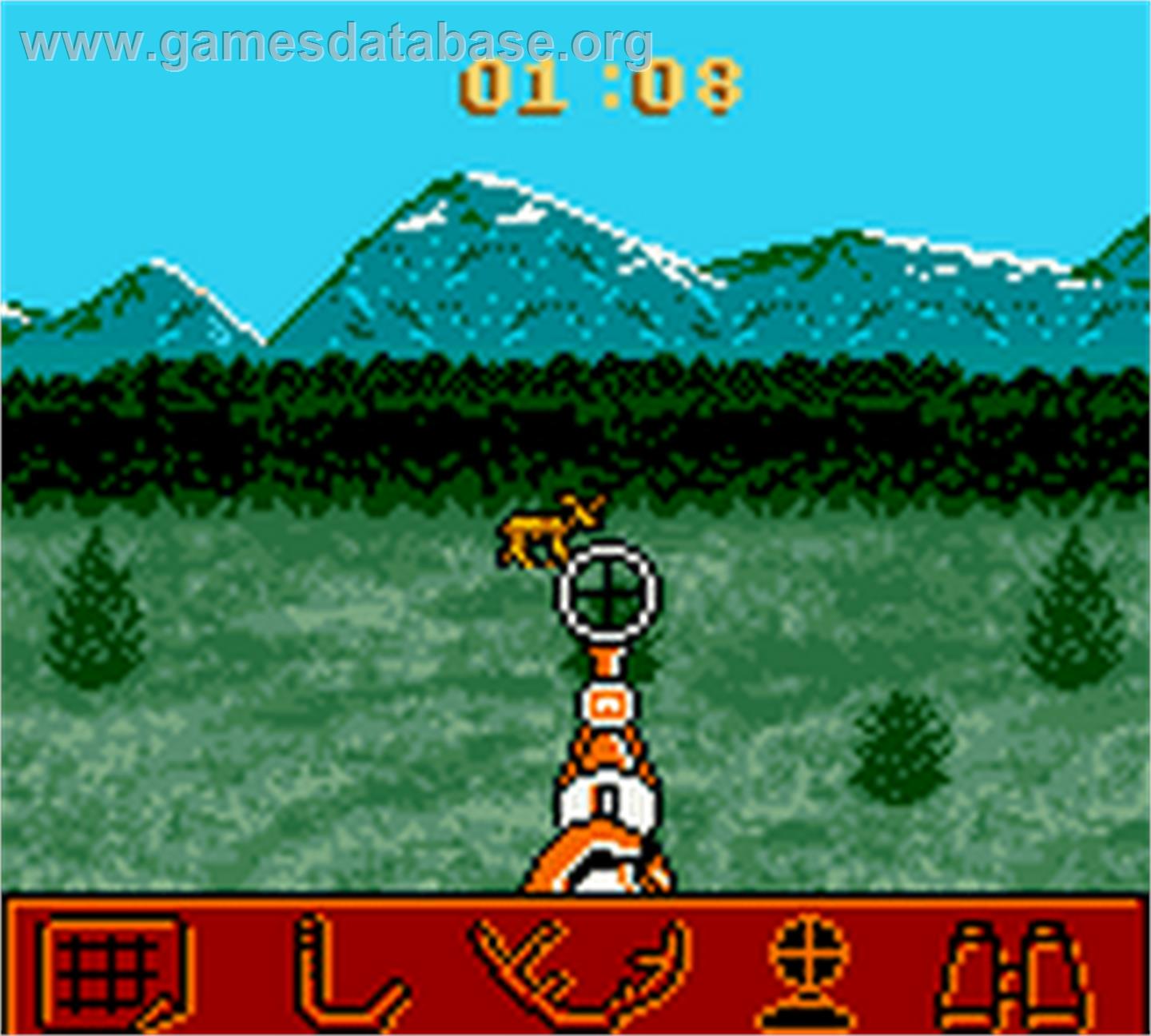 Deer Hunter - Nintendo Game Boy Color - Artwork - In Game