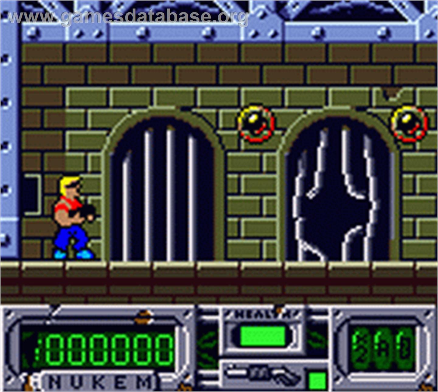Duke Nukem - Nintendo Game Boy Color - Artwork - In Game