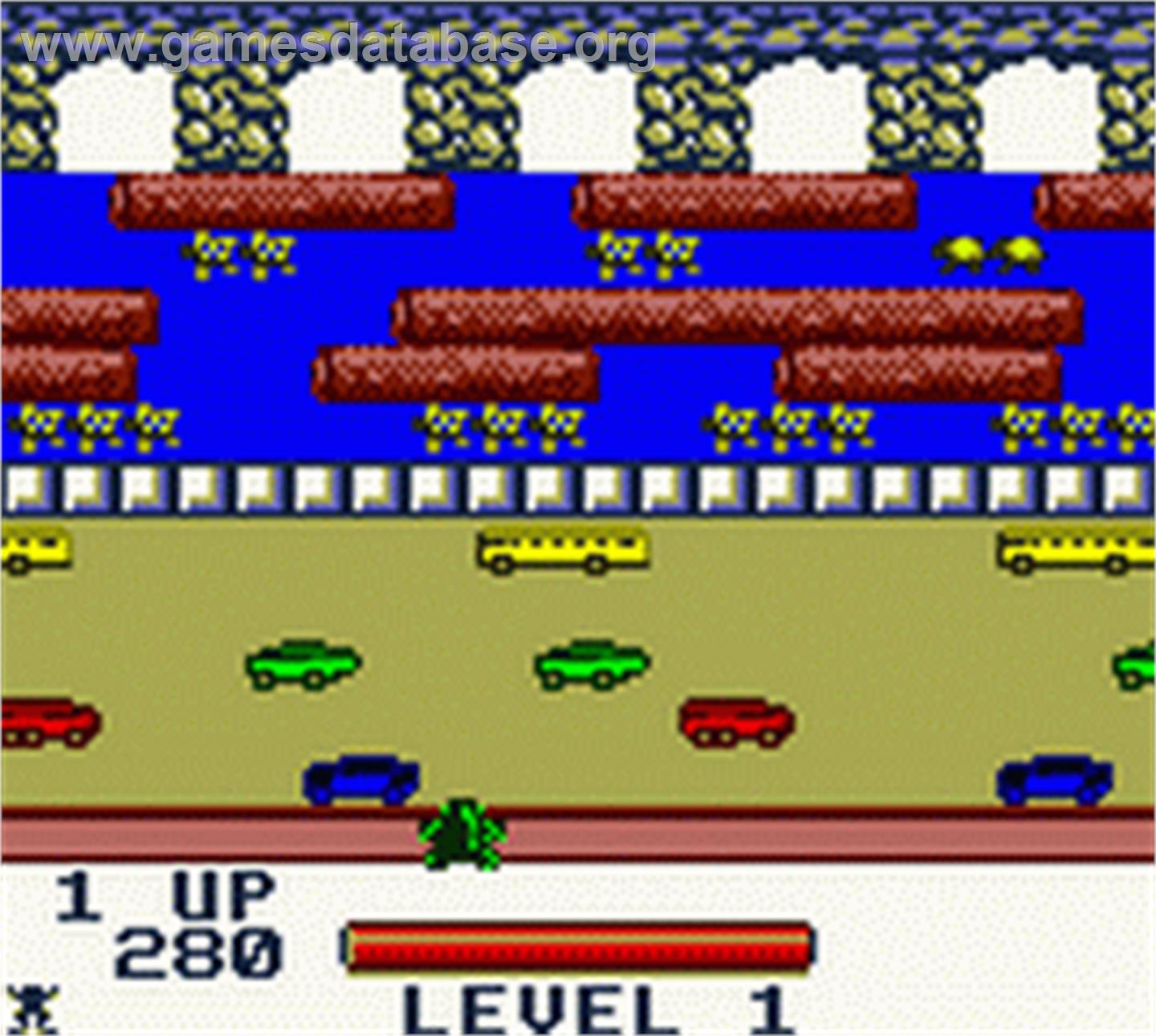 Frogger - Nintendo Game Boy Color - Artwork - In Game