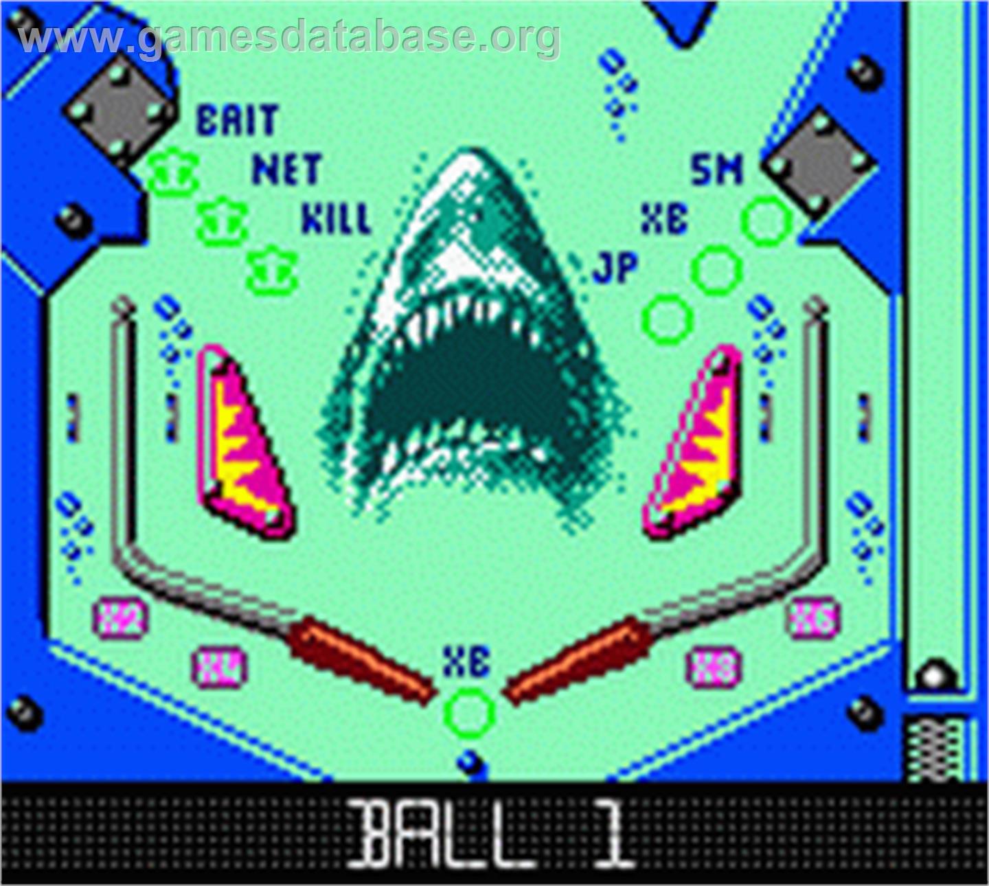 Hollywood Pinball - Nintendo Game Boy Color - Artwork - In Game