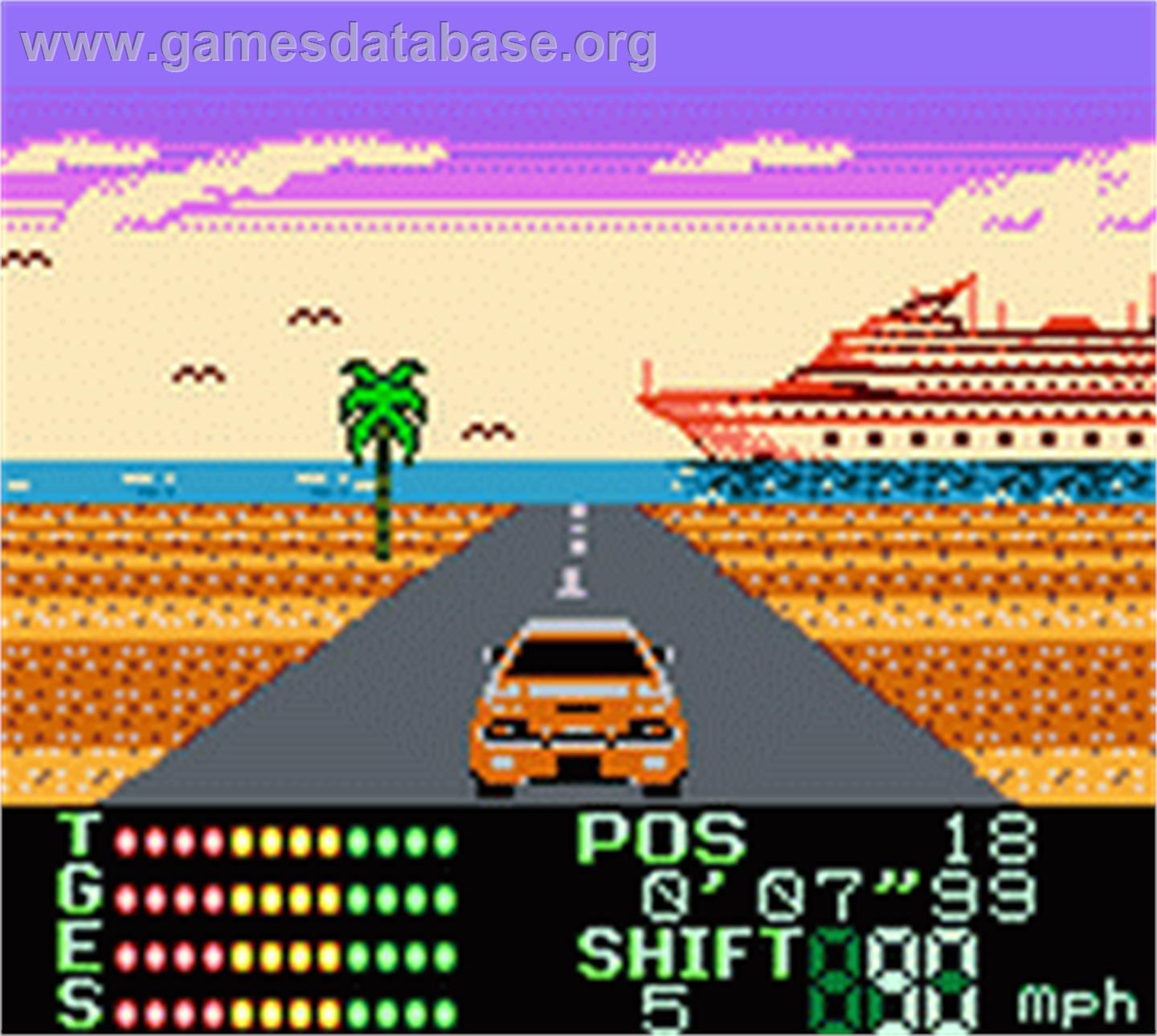 International Rally - Nintendo Game Boy Color - Artwork - In Game