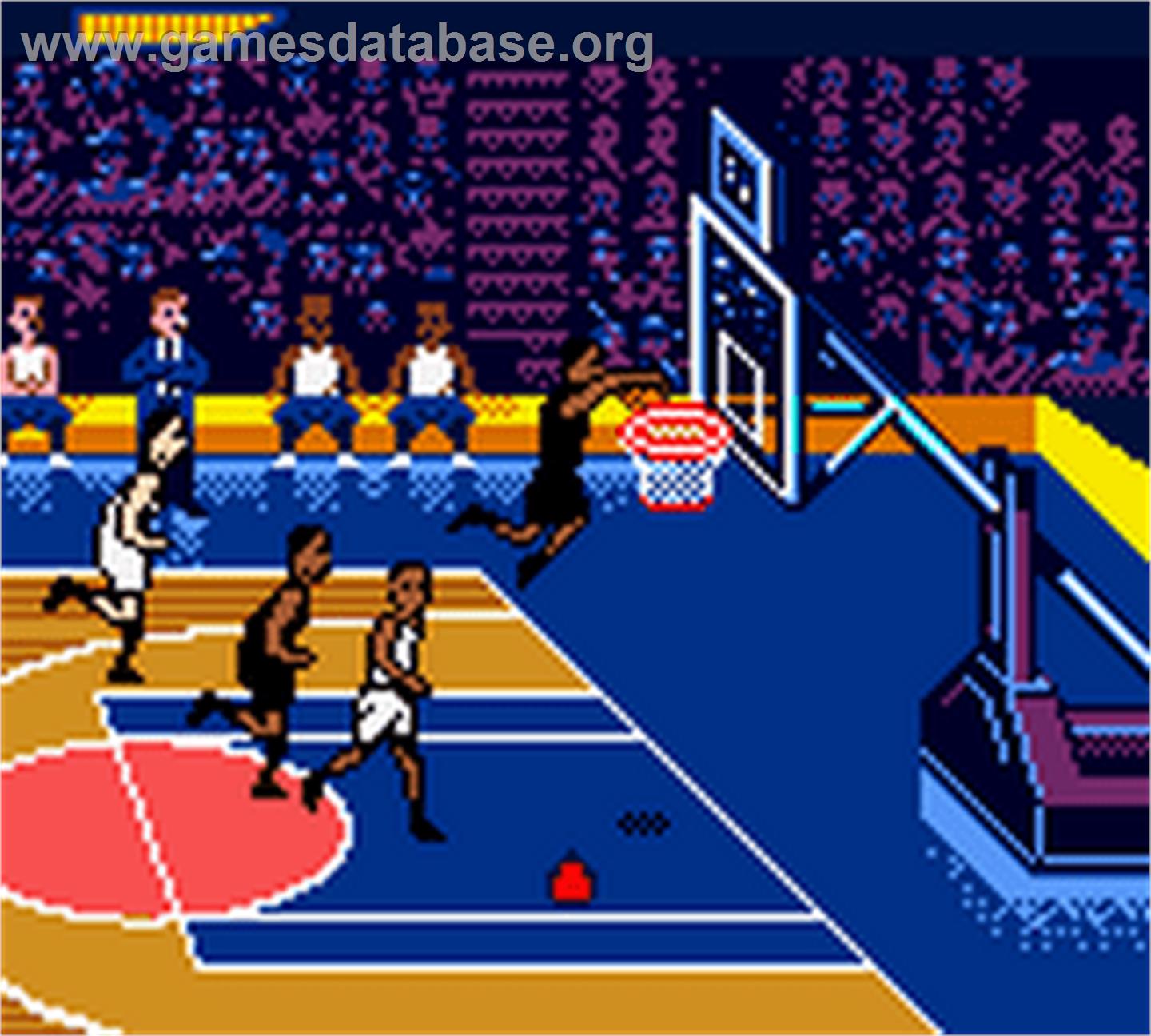 NBA Showtime: NBA on NBC - Nintendo Game Boy Color - Artwork - In Game