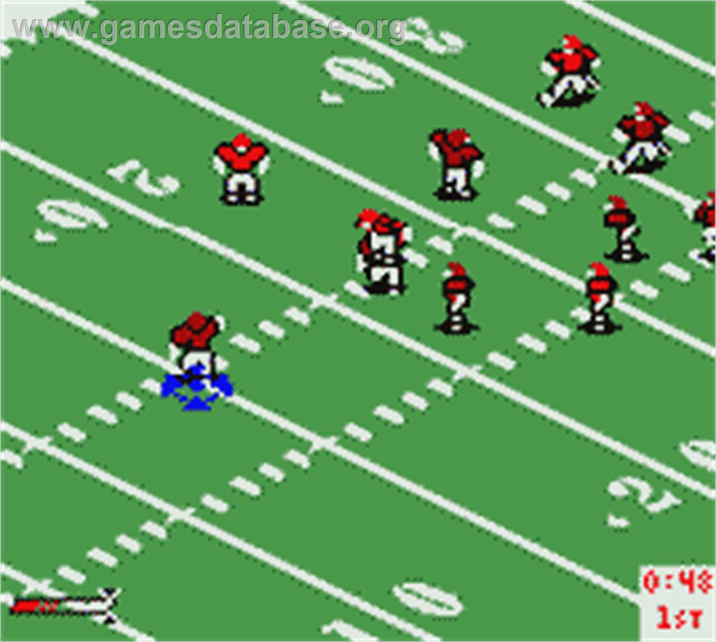 NFL Blitz - Nintendo Game Boy Color - Artwork - In Game