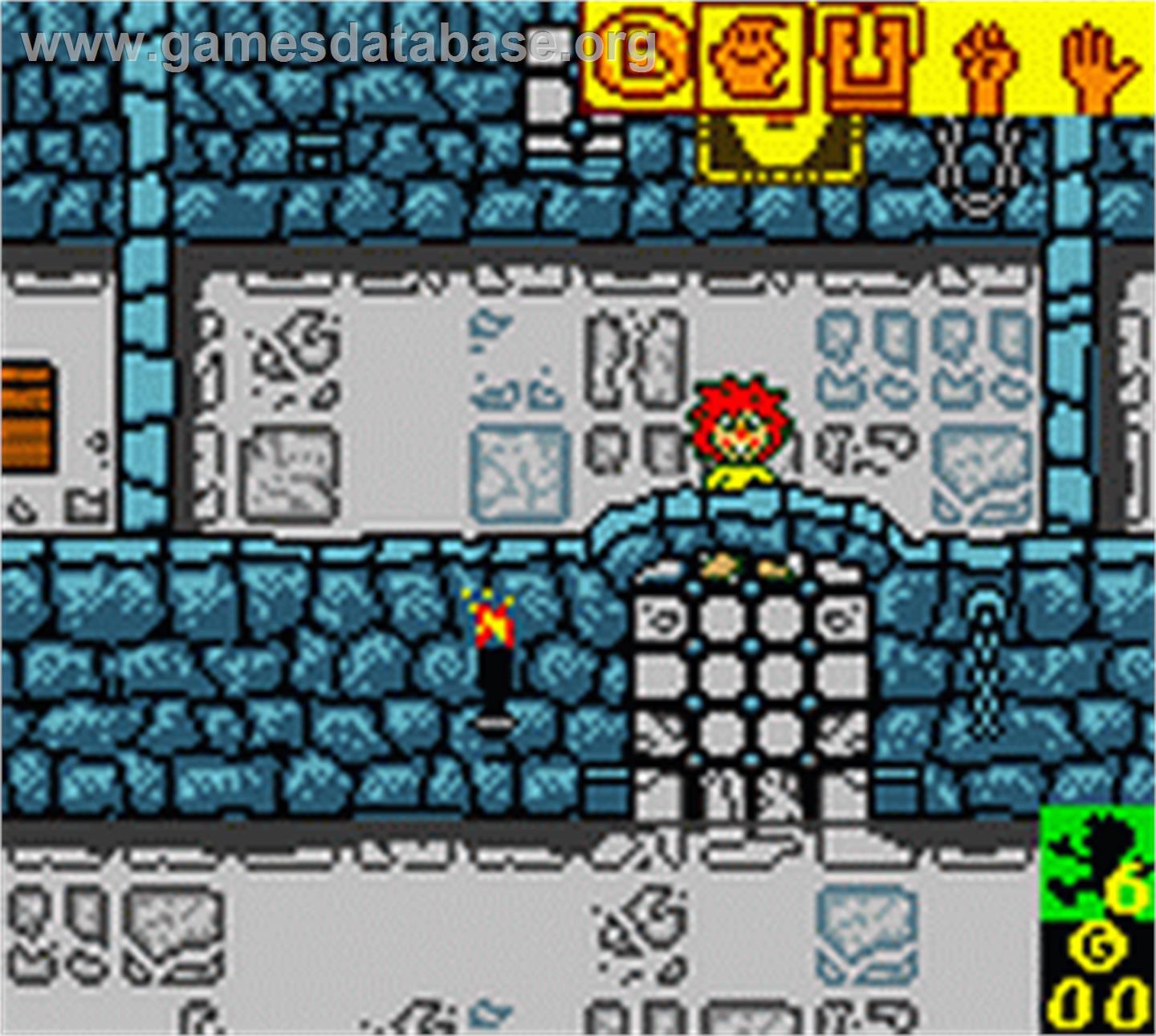 Pumuckls Abenteuer im Geisterschloss - Nintendo Game Boy Color - Artwork - In Game