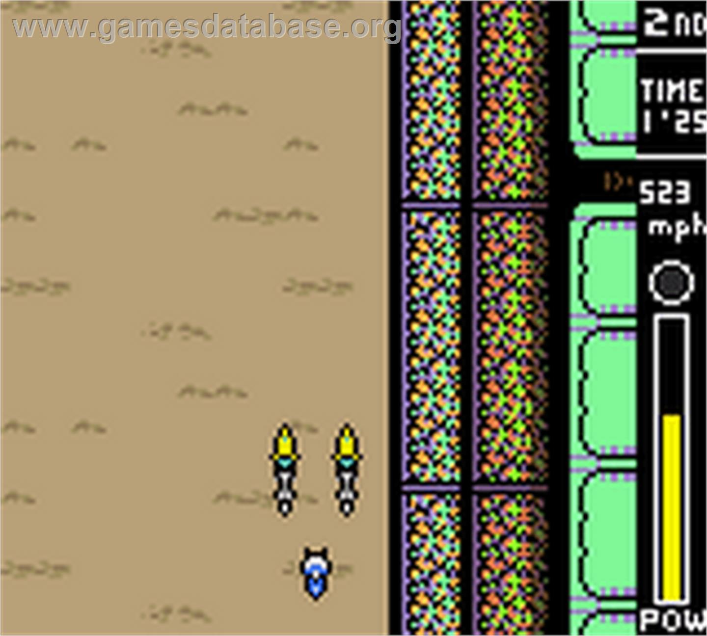 Star Wars: Episode I: Racer - Nintendo Game Boy Color - Artwork - In Game
