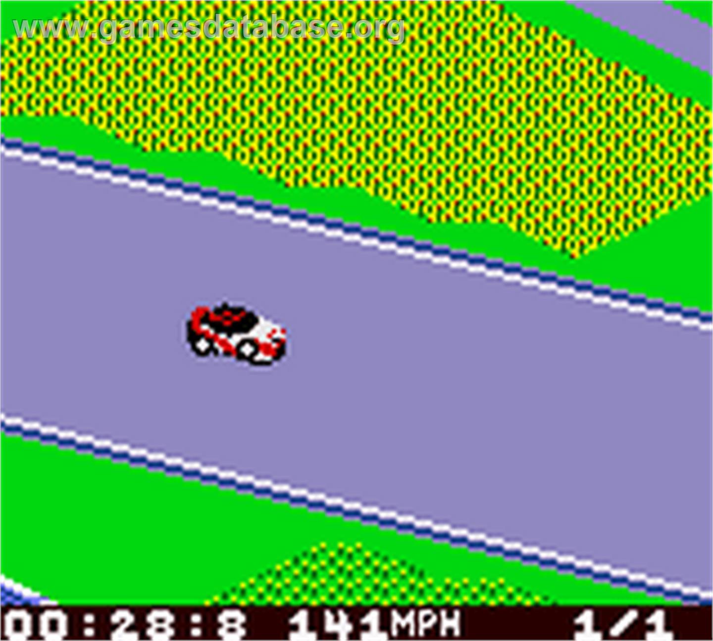 TOCA Touring Car Championship - Nintendo Game Boy Color - Artwork - In Game
