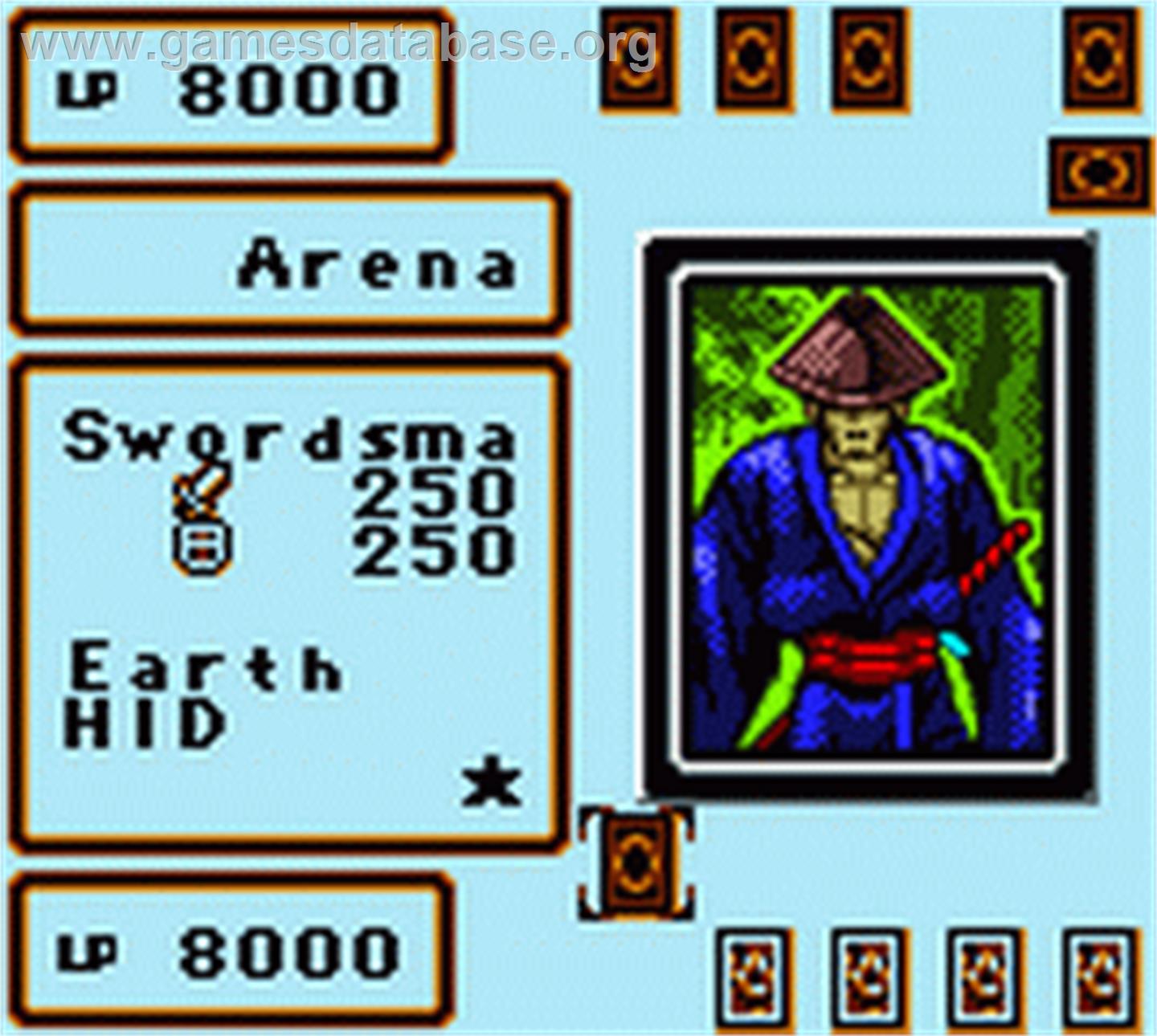 Yu-Gi-Oh! Dark Duel Stories - Nintendo Game Boy Color - Artwork - In Game