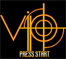 Title screen of V.I.P. on the Nintendo Game Boy Color.
