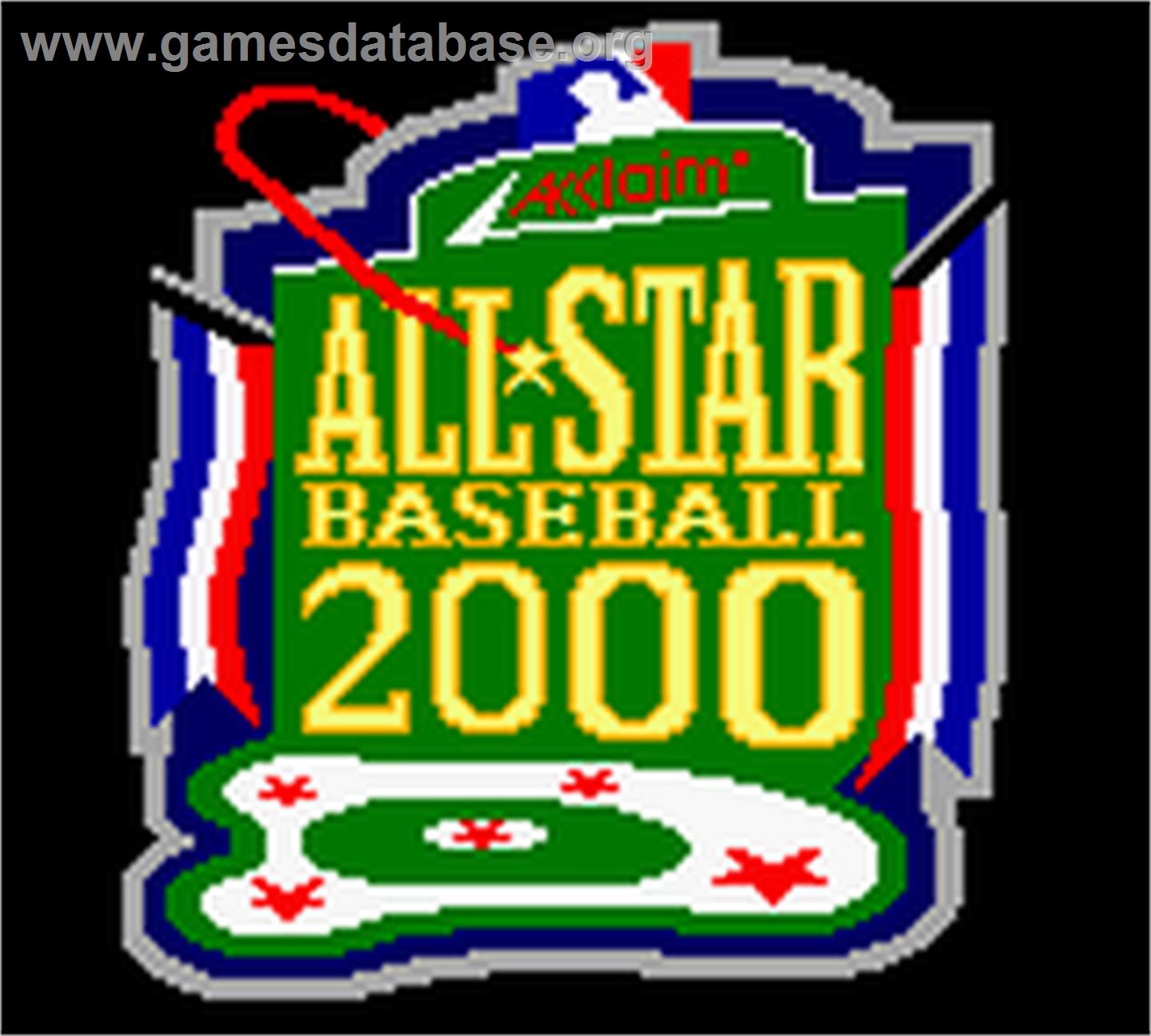 All-Star Baseball 2000 - Nintendo Game Boy Color - Artwork - Title Screen