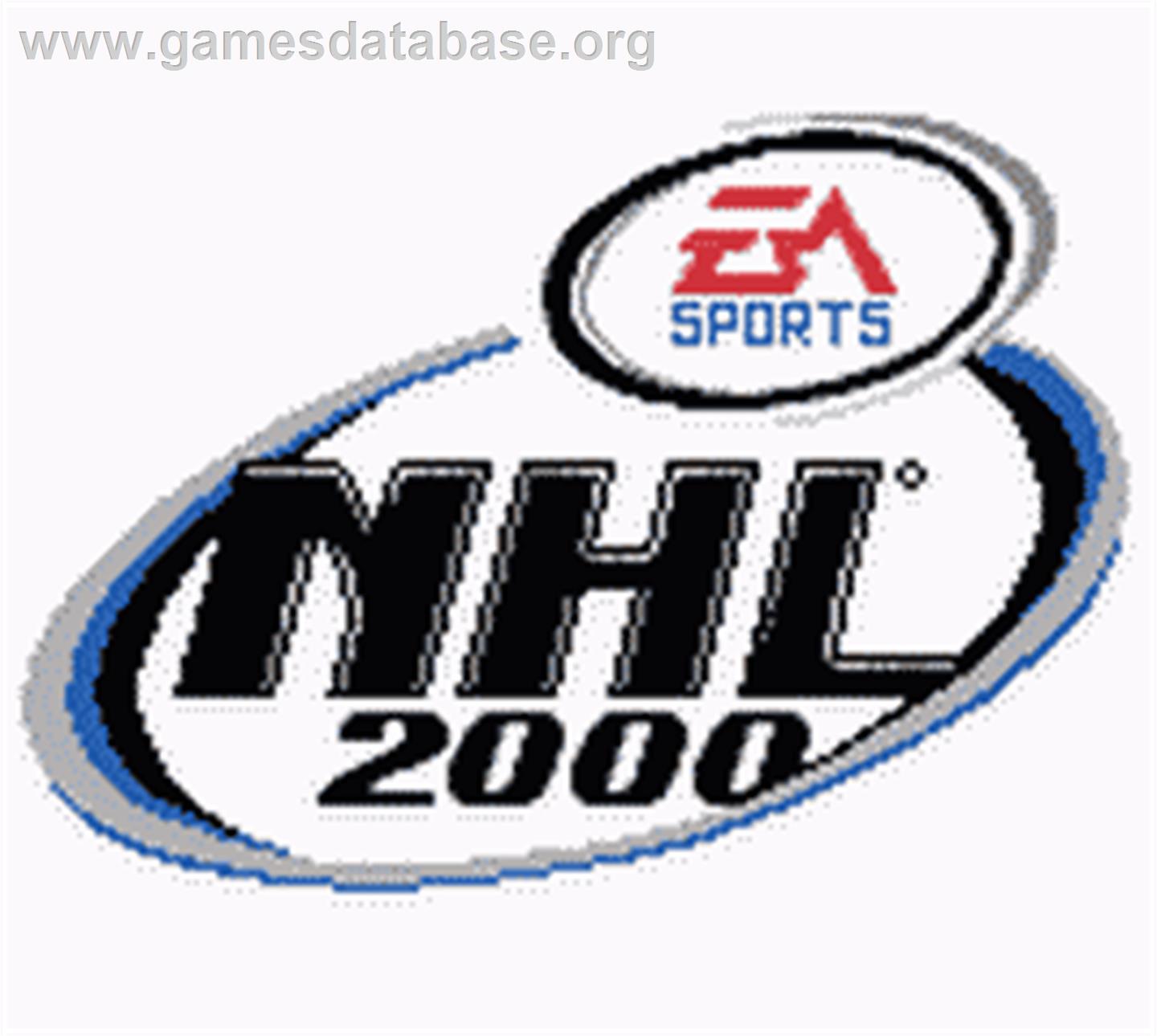NHL 2000 - Nintendo Game Boy Color - Artwork - Title Screen
