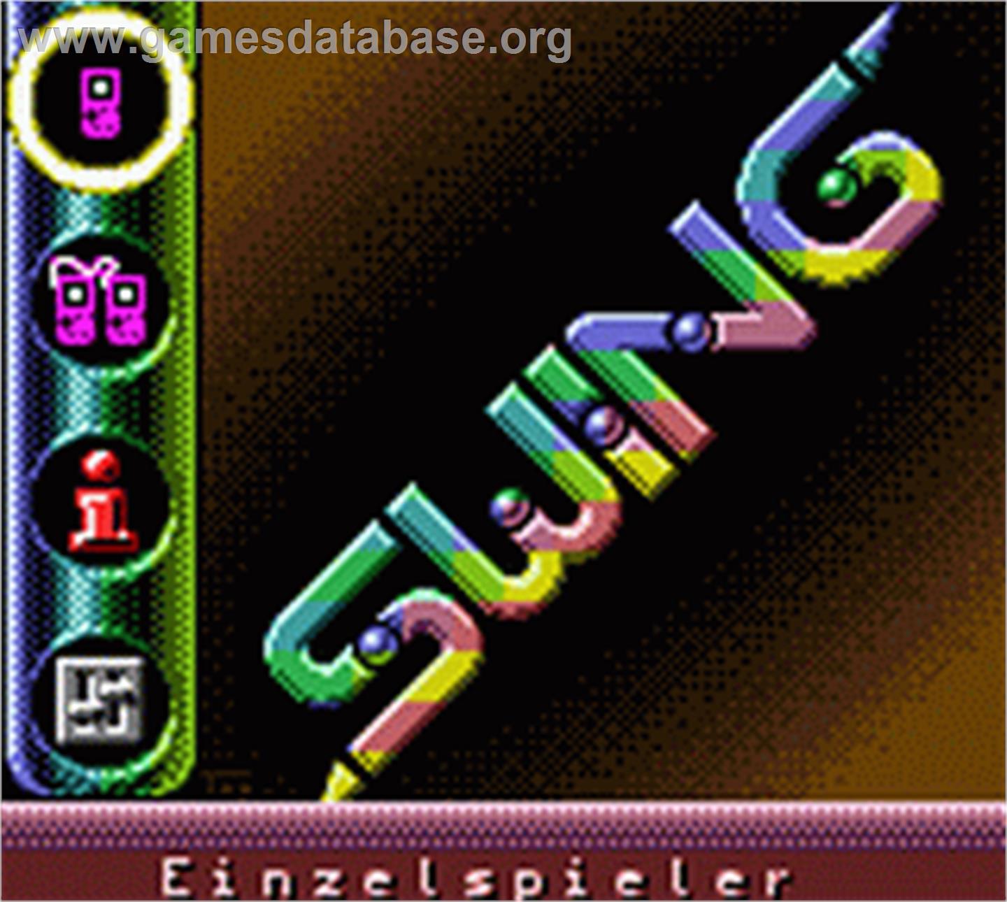 Swing - Nintendo Game Boy Color - Artwork - Title Screen