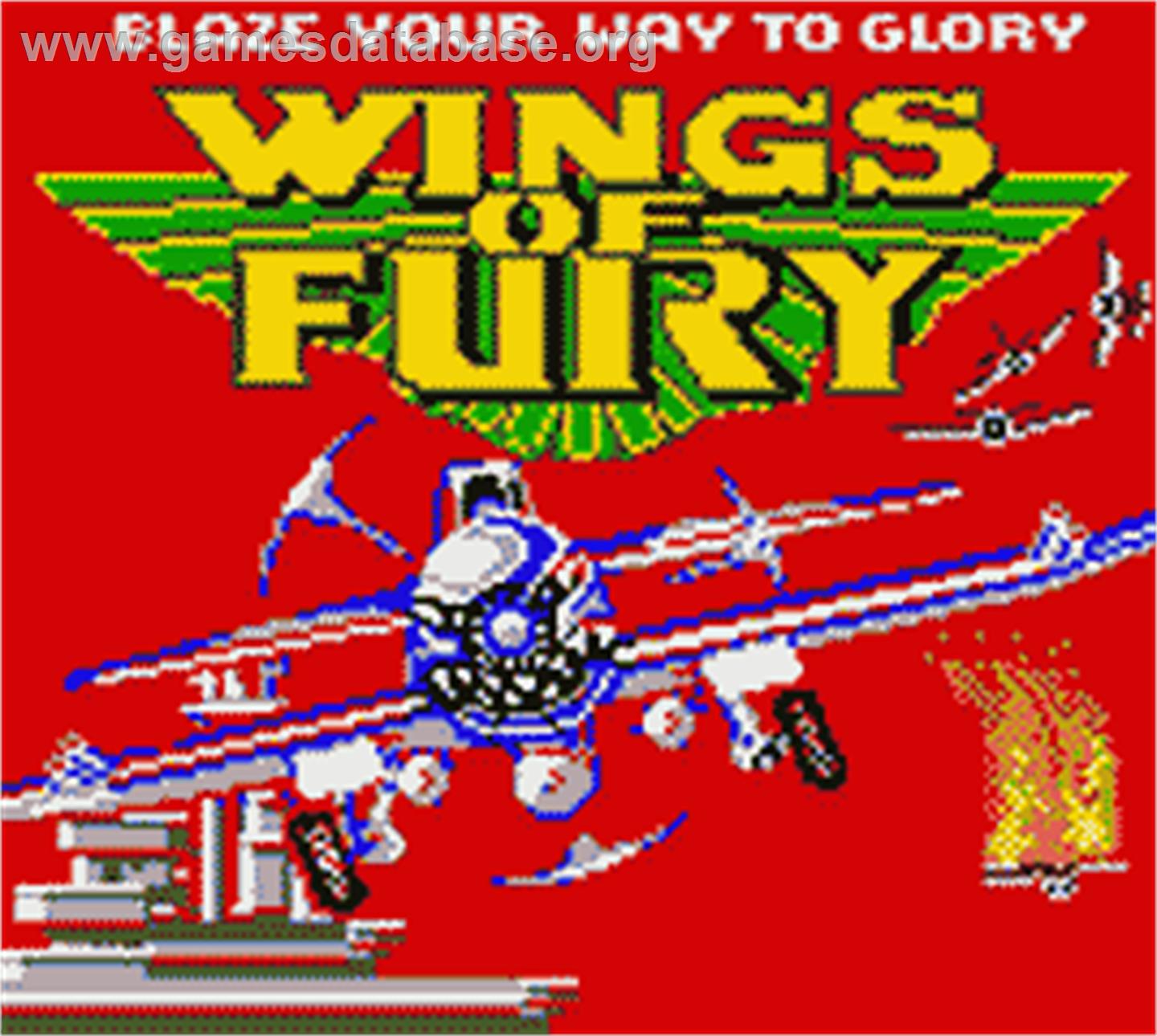 Wings of Fury - Nintendo Game Boy Color - Artwork - Title Screen