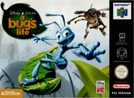 Box cover for A Bug's Life on the Nintendo N64.