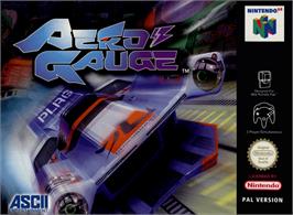 Box cover for AeroGauge on the Nintendo N64.
