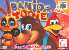 Box cover for Banjo-Tooie on the Nintendo N64.