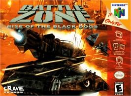 Box cover for Battle Zone: Rise of the Black Dogs on the Nintendo N64.