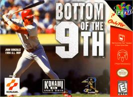 Box cover for Bottom of the Ninth on the Nintendo N64.