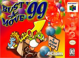 Box cover for Bust a Move '99 on the Nintendo N64.