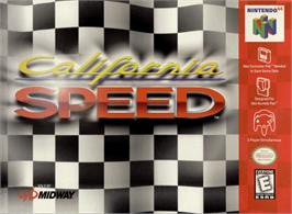Box cover for California Speed on the Nintendo N64.