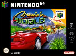 Box cover for Cruis'n World on the Nintendo N64.