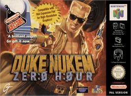 Box cover for Duke Nukem: Zero Hour on the Nintendo N64.
