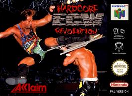 Box cover for ECW Hardcore Revolution on the Nintendo N64.