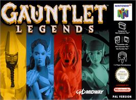 Box cover for Gauntlet Legends on the Nintendo N64.